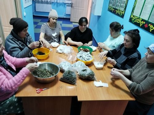 Кече Чурада махсус хәрби операциядә катнашучы егетләребезгә ярдәм әзерләү эше туктап тормый