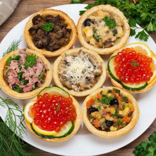 Тарталеткалар эченә нәрсә салырга?
