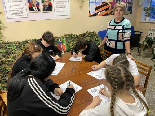 Якты Күл яшьләре «Солдатҡа хат» акциясенә кушылды