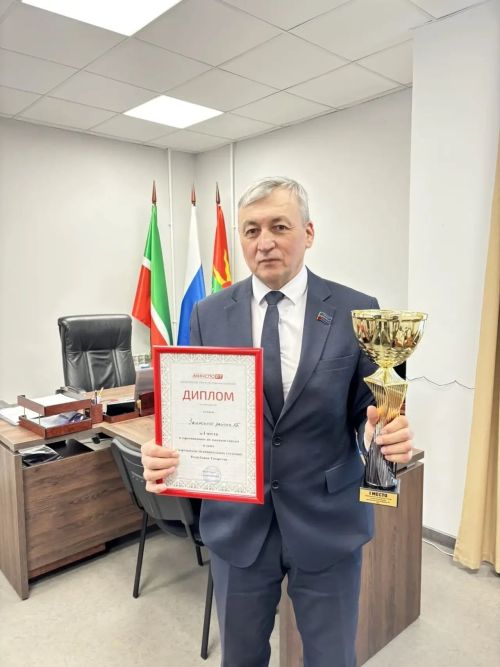 Зәй район башлыгы урынбасары Петр Уразайкин чаңгы ярышында призлы урын алды