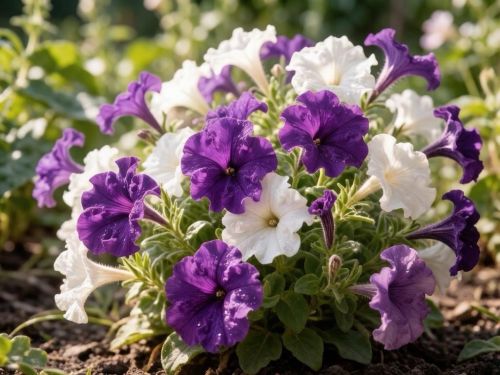 Петуния шау чәчәктә булсын өчен киңәшләр
