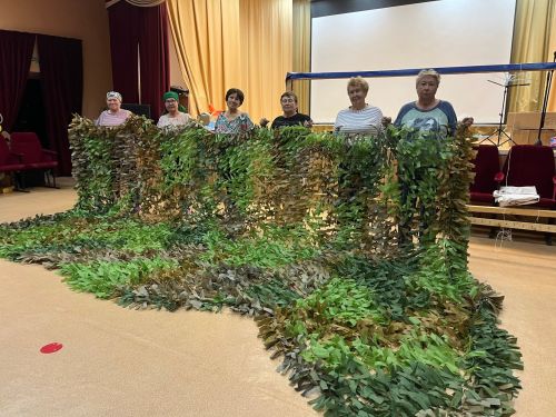 Монай авылы халкы махсус хәрби операциядәгеләргә ярдәм итә