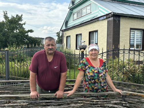 Трудолюбие  и любовь к родной земле Шоркиных из Тябердино вызывают уважение у односельчан