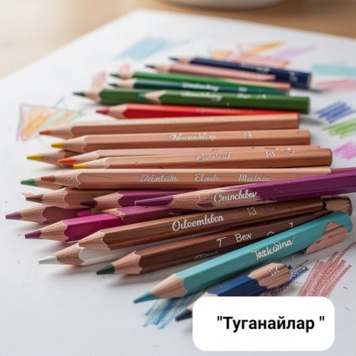 Төсләр кешенең  холкы турында сөйли