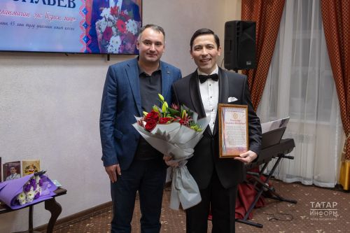 Владимир Васильевның иҗат кичәсеннән фоторепортаж
