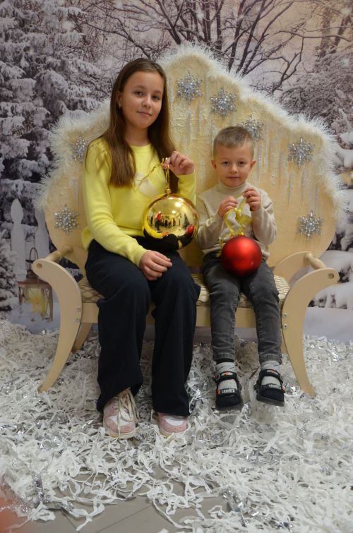 Балалар өчен Яңа ел бәйрәменнән фоторепортаж