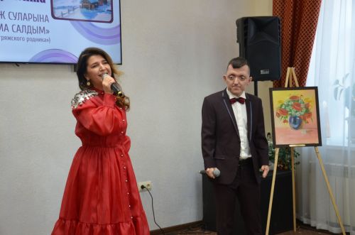 Андрей Кузьминның картиналар күргәзмәсеннән фоторепортаж