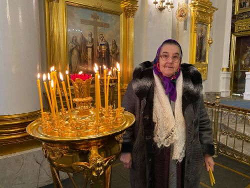 Алла Анасының Казан иконасы Соборында керәшенчә келәү