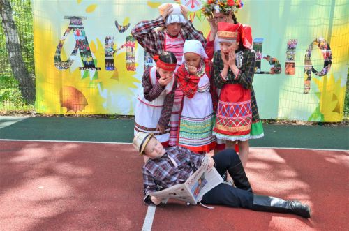 "Туганайлар" редакциясе хезмәткәрләре "Айбагыр" этносменасынд  мастер-класс уздырдылар