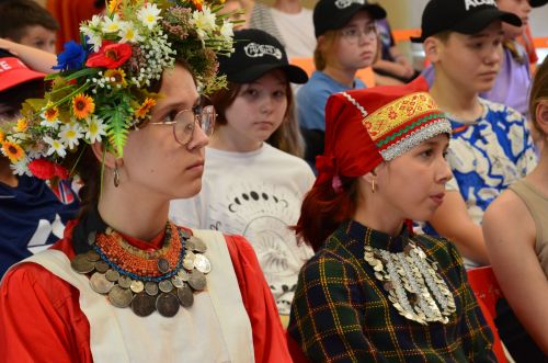 "Туганайлар" редакциясе хезмәткәрләре "Айбагыр" этносменасынд  мастер-класс уздырдылар