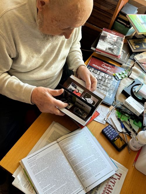 Бөек Ватан сугышы ветераны Александр Маловта кунакта