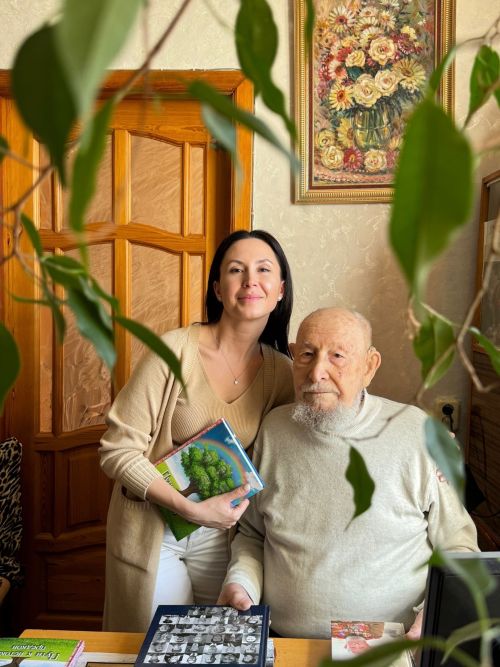 Бөек Ватан сугышы ветераны Александр Маловта кунакта