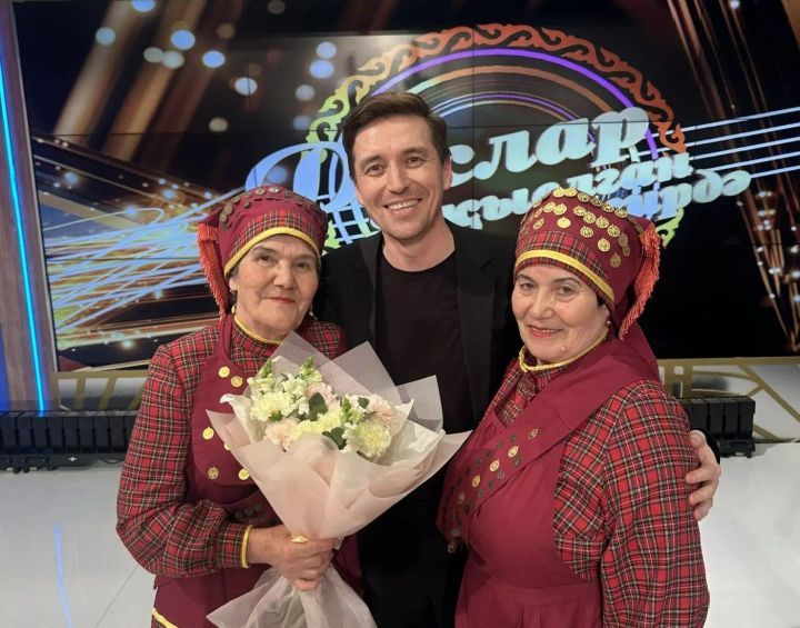 Яңа Усыдан Гөлсинә Пискунова һәм Наилә Демидова ТНВ каналындагы тапшыруында катнаштылар
