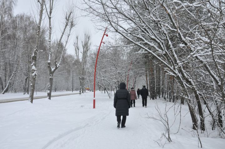 В Татарстане потеплеет до 8 градусов ниже нуля