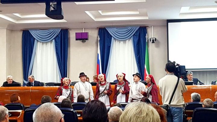 Сегодня «Бермянчек» выступил в министерстве культуры республики