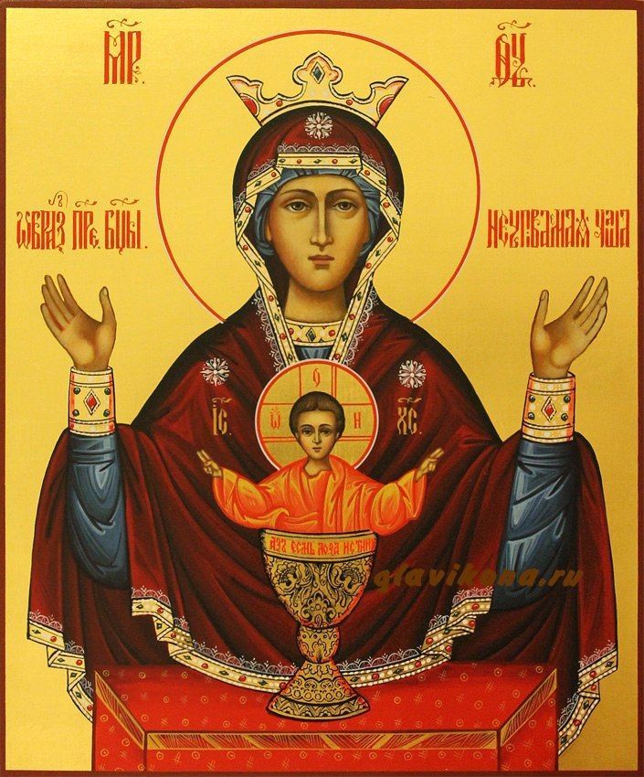18 мая – день памяти Иконы Божией Матери "Неупиваемая Чаша"