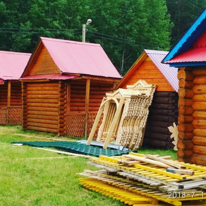На поляне Тырлау идет подготовка к фестивалю кряшенской культуры Питрау