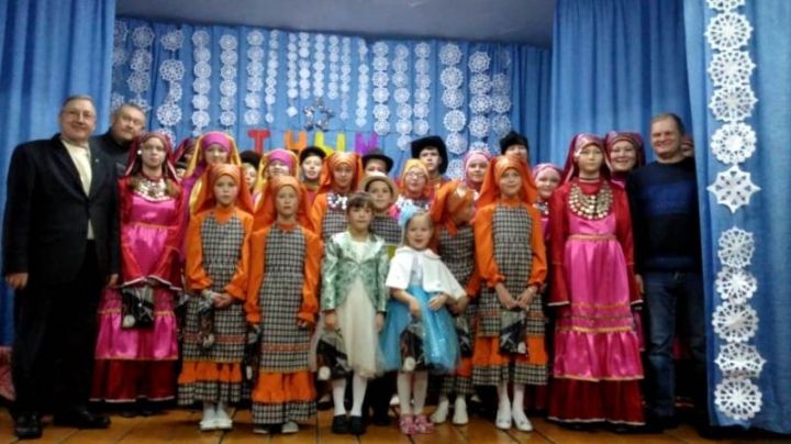 В Бахтинском сельском клубе прошел детский кряшенский фестиваль «Туым җондызы» («Рождественская звезда»)
