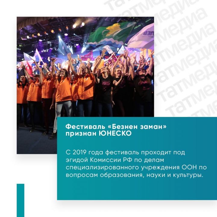 Туманов о «Безнен заман»: «Наш фестиваль и наш труд признаны ЮНЕСКО»