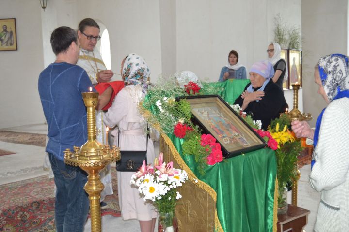 В селе Князево прошло праздничное богослужение в день памяти святых апостолов Петра и Павла