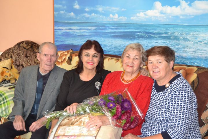 В селе Князево ветеран войны Анна Чуйкина отметила 80-летний юбилей