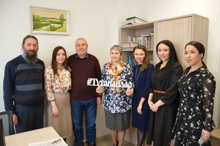 Гости из Башкортостана посетили редакцию газеты «Туганайлар»