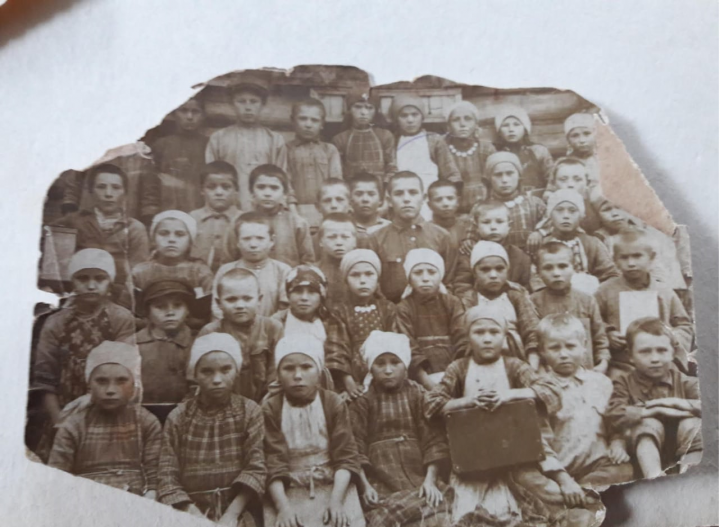 Фотоларда керәшен тарихы - Олы Арташ авылы балалары, 1930 ел