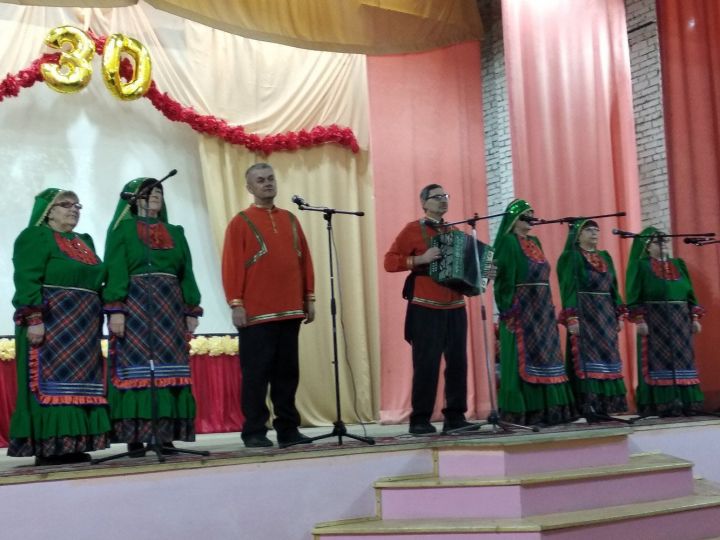 Юбилейный концерт народного коллектива  в Нагайбакском районе