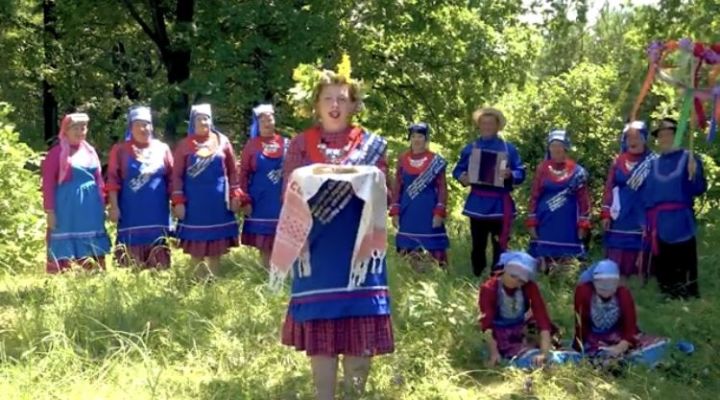 Керәшен авылларындагы фольклор коллективларның онлайн концерты