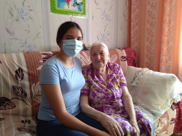 В поселке Татарстан прошла акция помощи ветеранам