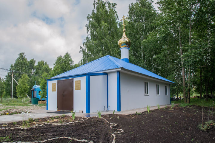 В кряшенском приходе Челнов ведутся работы по благоустройству храмового комплекса