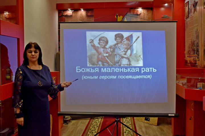 В поселке Татарстан провели урок мужества «Герои первой мировой»