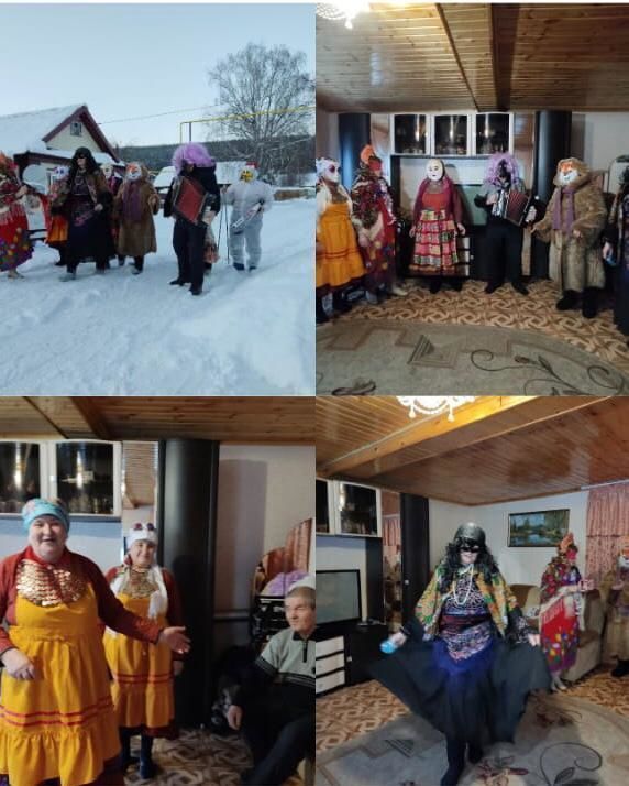 В Кряш-Ерыксе Мамадышского района прошел фольклорный праздник – Святки