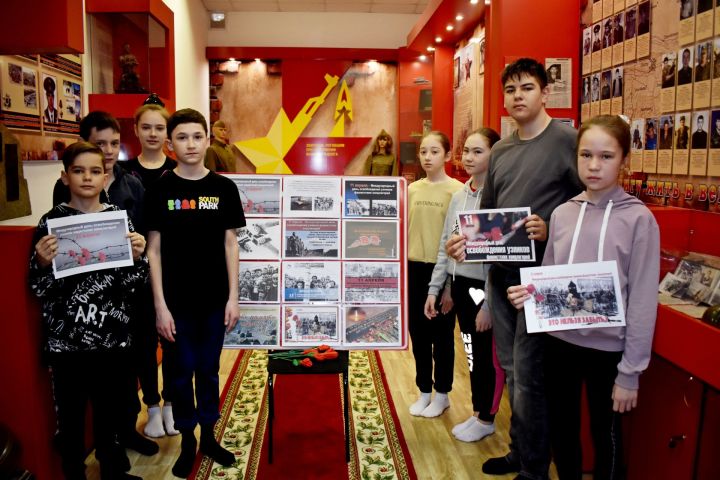 В поселке Татарстан прошел урок памяти, посвященный Международному дню освобождения узников фашистских концлагерей