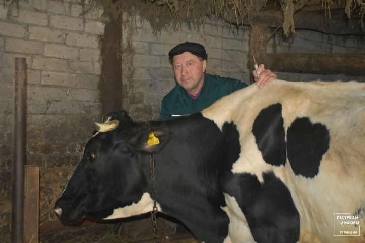 Павел Киселев из села Кряш-Серда уже 40 лет заботится о животных