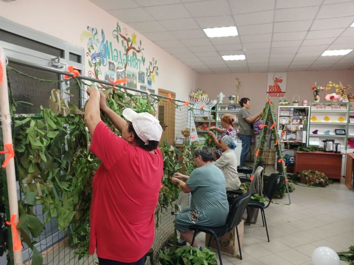 Керәшен Сәрдәсе авыл мәдәният йортында «Үзебезнекеләрне ташламыйбыз!» акциясе бара
