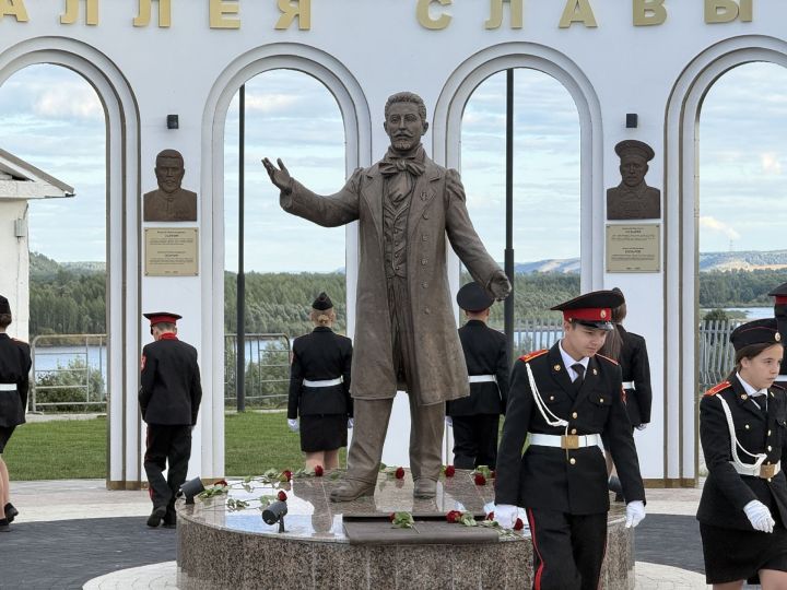 Мамадышта хәтер һәм горурлык символы -  Дан аллеясы ачылды