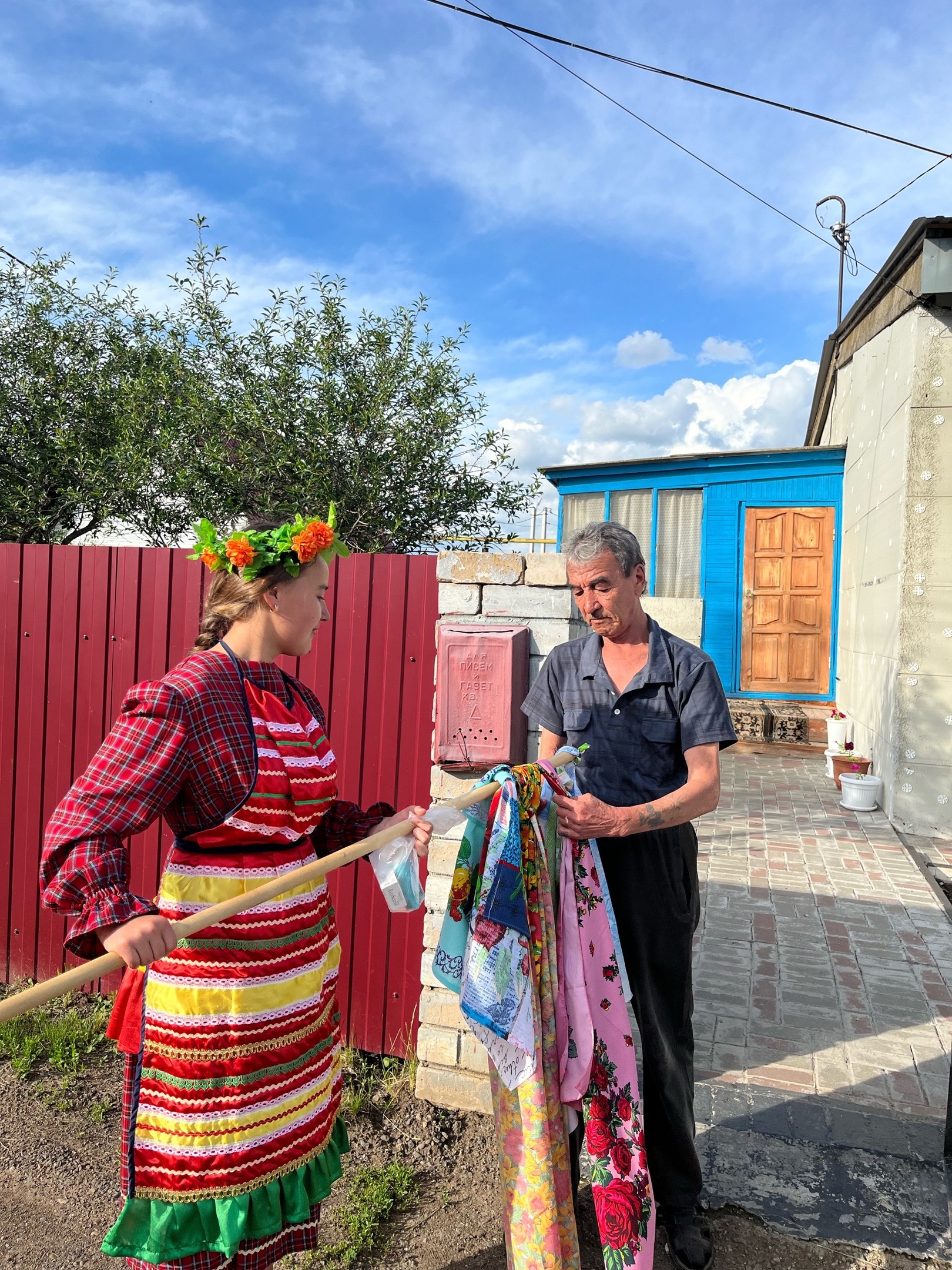 В деревне Мунайка идет подготовка ко Дню Села