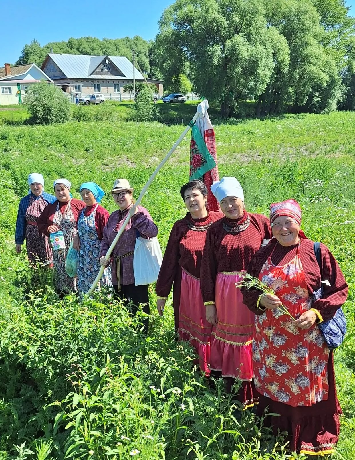 Бахтада сөлге җыю йоласы