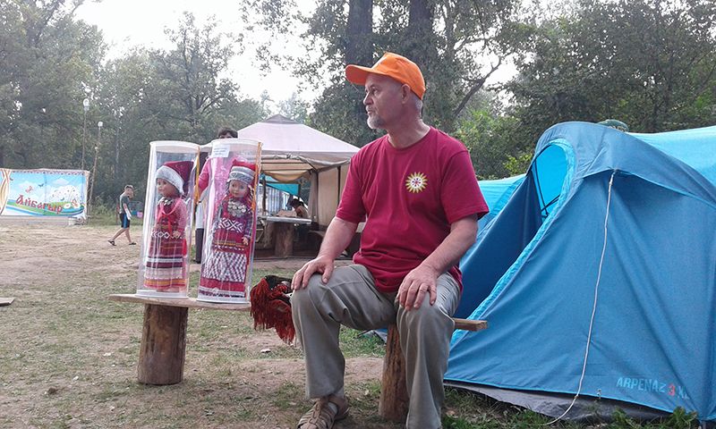 Гости в лагере "Айбагыр"
