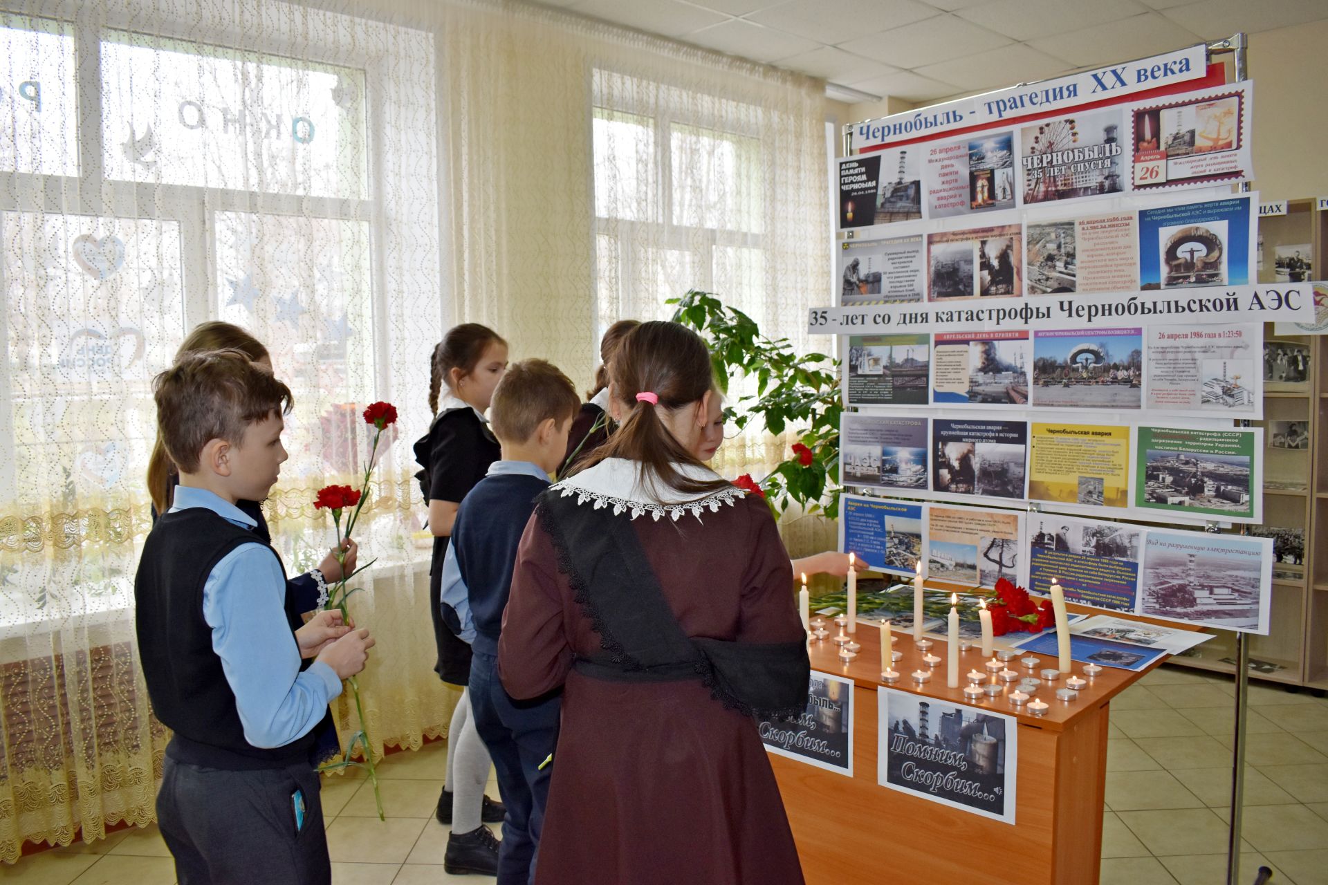 В поселке Татарстан провели встречу с ликвидатором аварии на Чернобыльской АЭС