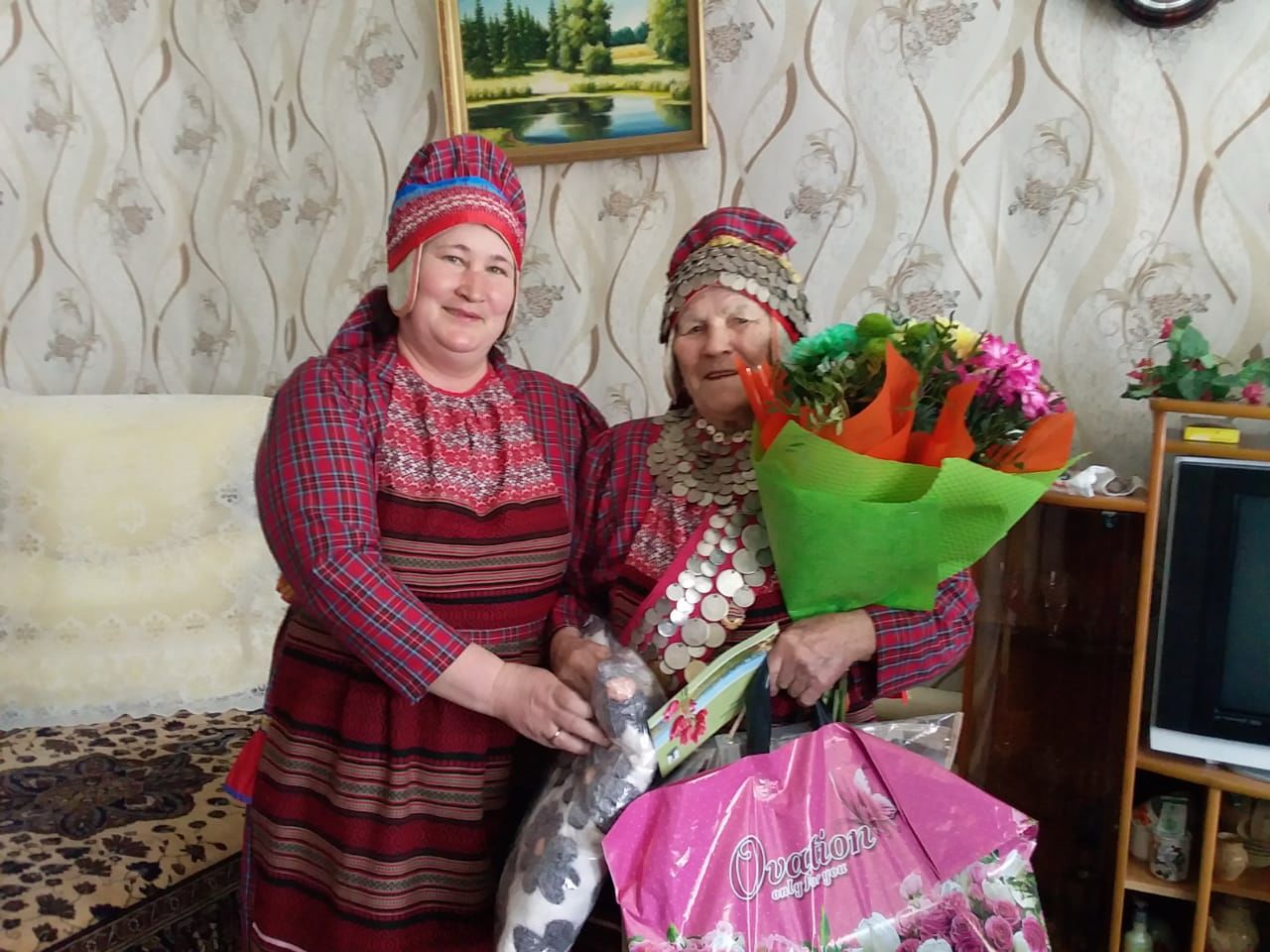 Жительница Большого Шурняка, труженица тыла отпраздновала свой 90-летний юбилей
