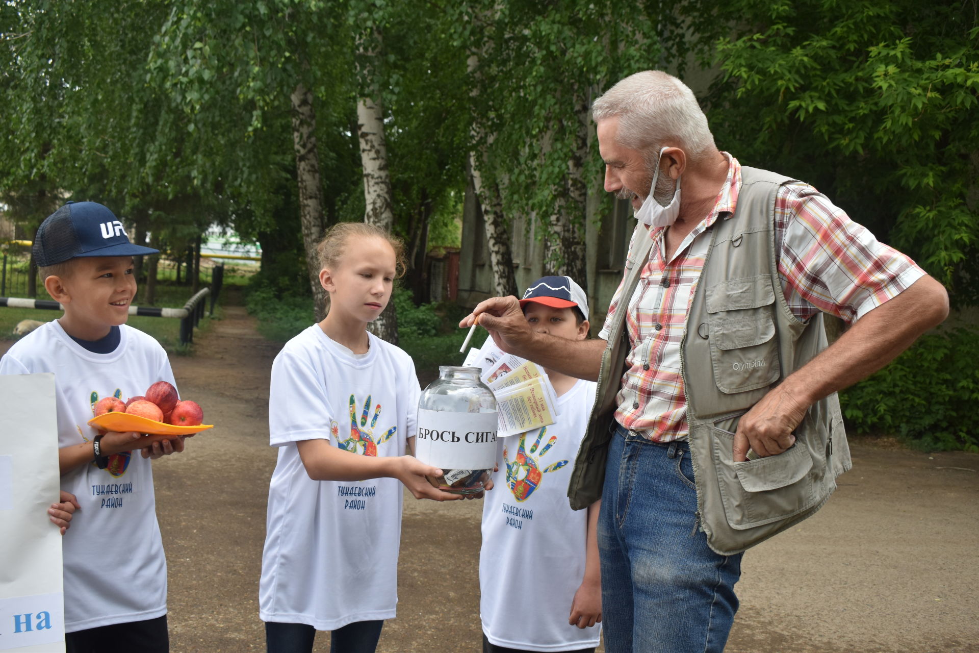В поселке Татарстан прошла акция, посвященная Всемирному дню борьбы с табакокурением