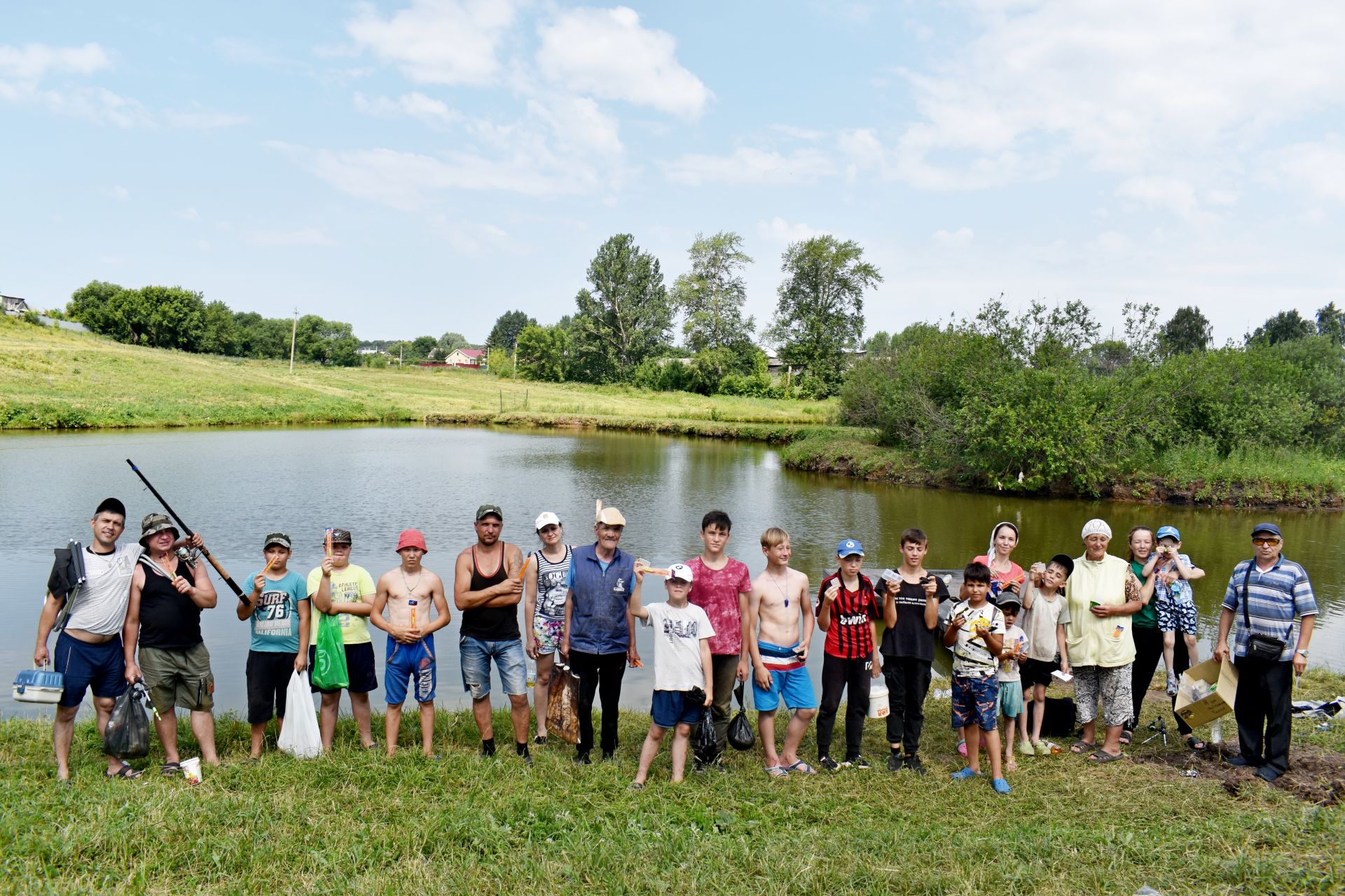 В Князевском сельском поселении прошел конкурс «Лучший рыбак – 2021 года»