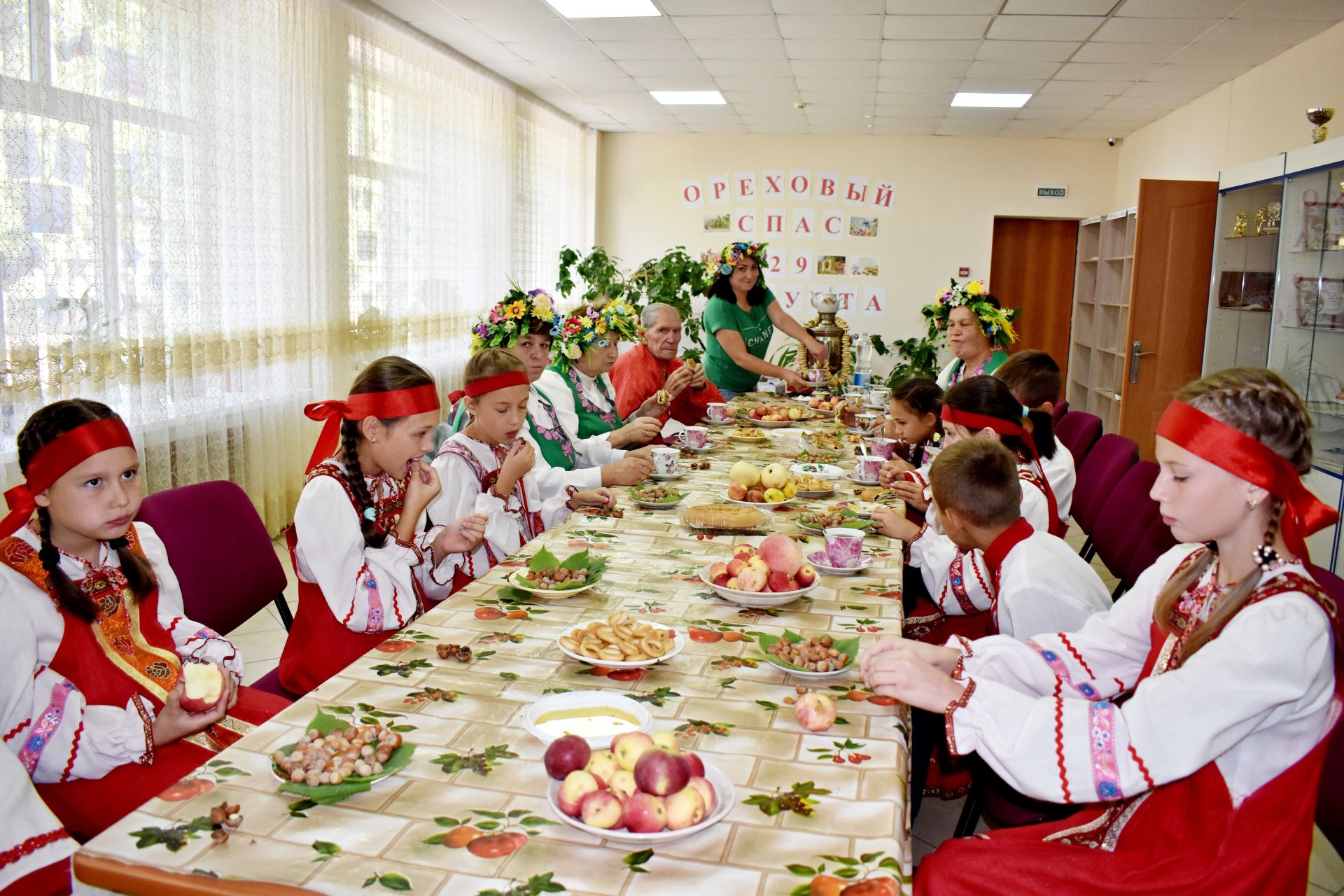 В поселке Совхоз Татарстан прошел праздник Ореховый Спас