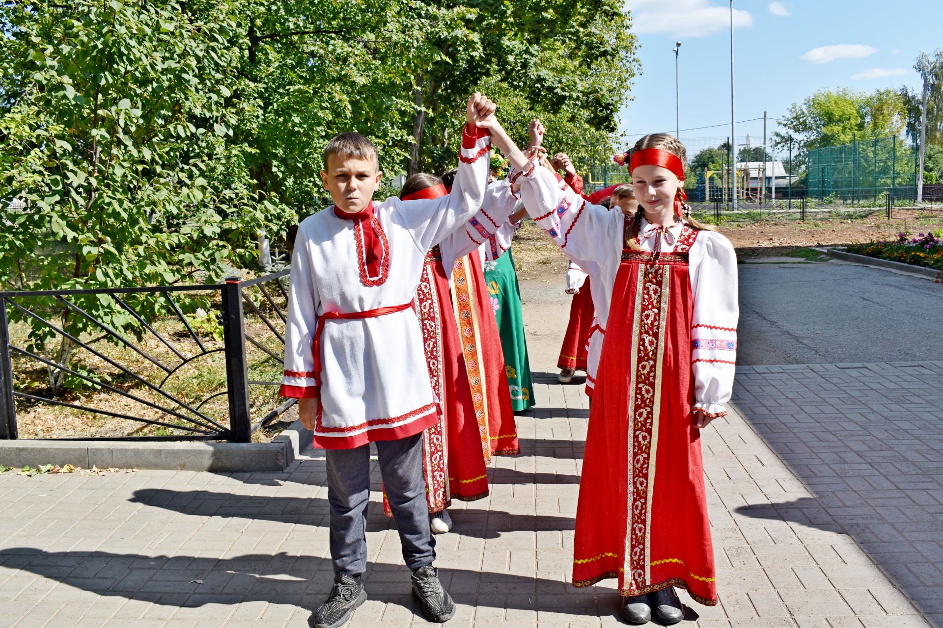 В поселке Совхоз Татарстан прошел праздник Ореховый Спас