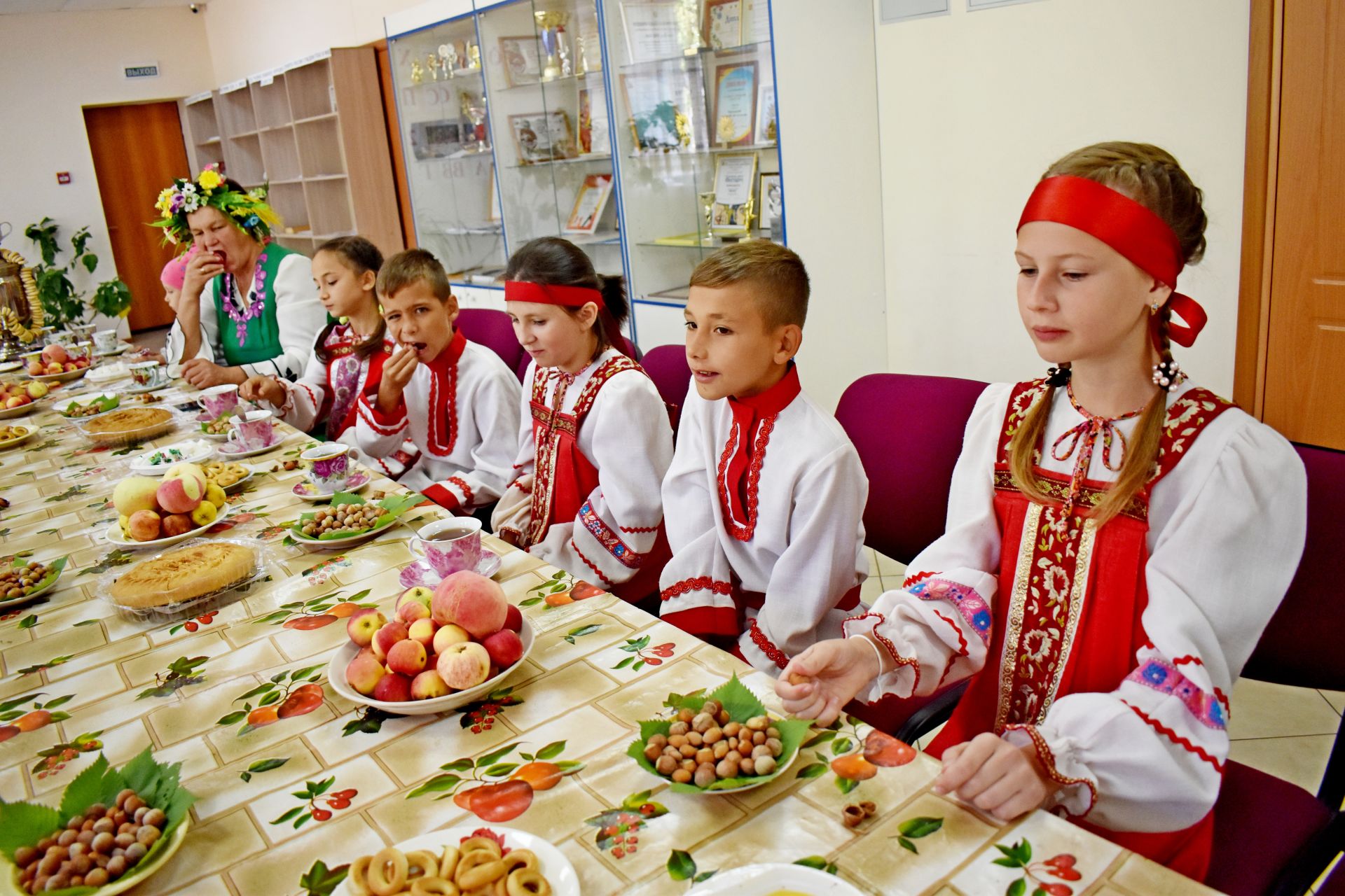 В поселке Совхоз Татарстан прошел праздник Ореховый Спас