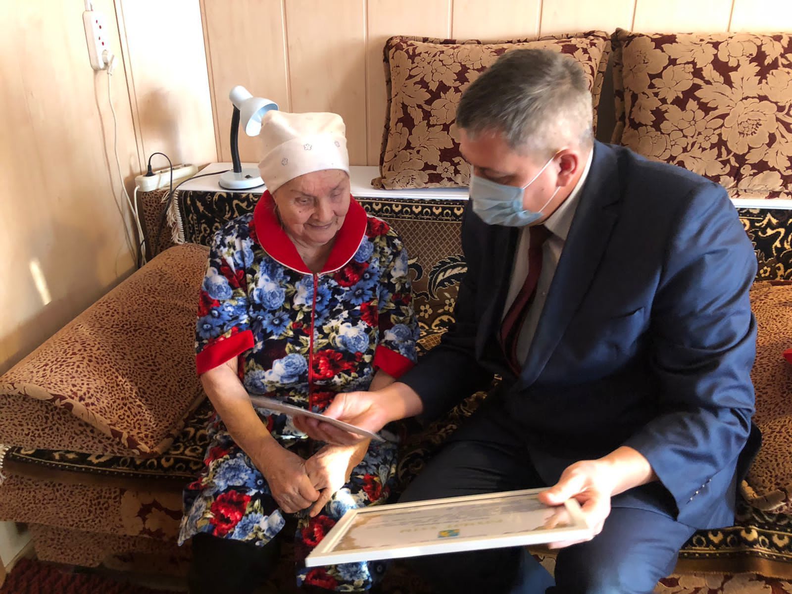 Жительница Ципьи Клара Галеева отметила 90-летний юбилей