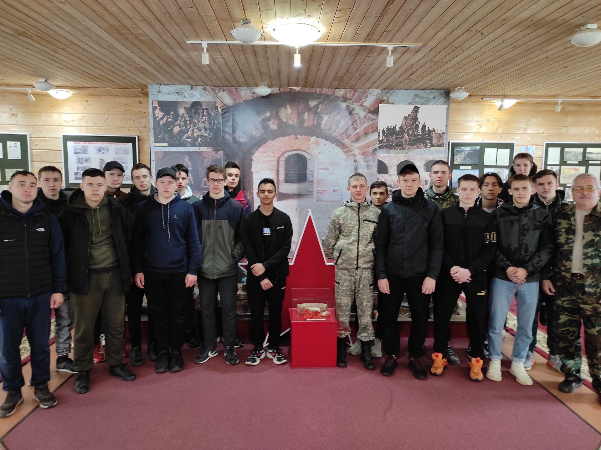 На территории майора Гаврилова прошли военно-полевые сборы учеников Пестречинского района