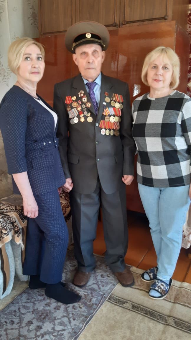 В Мензелинске участник Великой Отечественной войны отметил свой 95-летний юбилей